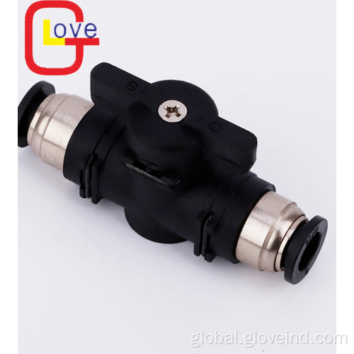 Pneumatic Connector Plastic BUC Quick Joint Hand Valve Pneumatic Fittings Manufactory